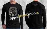 VOLBEAT - Skull - čierne pánske tričko s dlhými rukávmi