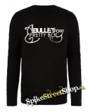 A BULLET FOR PRETTY BOY - Logo - čierne pánske tričko s dlhými rukávmi