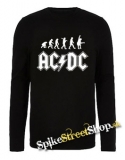 AC/DC - Evolution - čierne pánske tričko s dlhými rukávmi