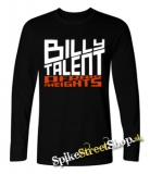 BILLY TALENT - Afraid Of Heights - čierne pánske tričko s dlhými rukávmi