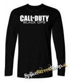 CALL OF DUTY - Black Ops - čierne pánske tričko s dlhými rukávmi