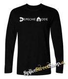 DEPECHE MODE - Spirit Logo - čierne pánske tričko s dlhými rukávmi