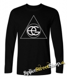 ELLIE GOULDING - Logo - čierne pánske tričko s dlhými rukávmi