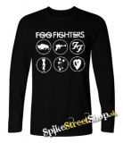 FOO FIGHTERS - Symbols - čierne pánske tričko s dlhými rukávmi