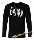 GOJIRA - Logo - čierne pánske tričko s dlhými rukávmi