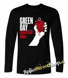 GREEN DAY - American Idiot - čierne pánske tričko s dlhými rukávmi