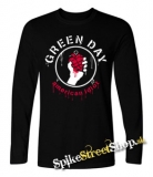 GREEN DAY -  Bloody American Idiot - čierne pánske tričko s dlhými rukávmi