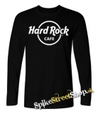 HARDROCK CAFE - čierne pánske tričko s dlhými rukávmi