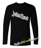 JUDAS PRIEST - Logo - čierne pánske tričko s dlhými rukávmi