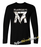 MARMOZETS - Smashed Logo - čierne pánske tričko s dlhými rukávmi