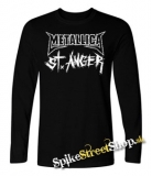METALLICA - St Anger - čierne pánske tričko s dlhými rukávmi