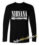 NIRVANA - Nevermind - čierne pánske tričko s dlhými rukávmi