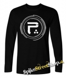 PERIPHERY - Logo - čierne pánske tričko s dlhými rukávmi