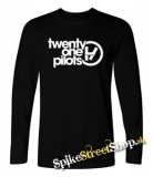 TWENTY ONE PILOTS - Logo - čierne pánske tričko s dlhými rukávmi