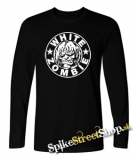 WHITE ZOMBIE - čierne pánske tričko s dlhými rukávmi
