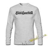 BLIND GUARDIAN - Logo - šedé pánske tričko s dlhými rukávmi