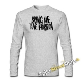 BRING ME THE HORIZON - Logo 2 - šedé pánske tričko s dlhými rukávmi