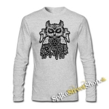 BRING ME THE HORIZON - Owl - šedé pánske tričko s dlhými rukávmi