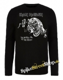 IRON MAIDEN - Number Of The Beast - čierne pánske tričko s dlhými rukávmi