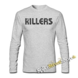KILLERS - Logo - šedé pánske tričko s dlhými rukávmi