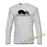LMFAO - Logo - šedé pánske tričko s dlhými rukávmi