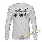 METALLICA - St Anger - šedé pánske tričko s dlhými rukávmi