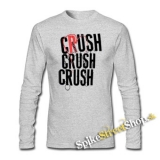 PARAMORE - Crush - šedé pánske tričko s dlhými rukávmi