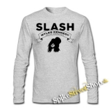SLASH - Conspirators - šedé pánske tričko s dlhými rukávmi