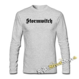 STORMWITCH - Logo - šedé pánske tričko s dlhými rukávmi