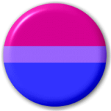 BI-FLAG - Oficiálna vlajka bisexuálov - odznak