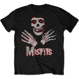 MISFITS - Hands - čierne pánske tričko