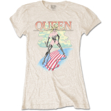 QUEEN - Mistress - pieskové dámske tričko