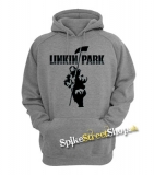 LINKIN PARK - Hybrid Theory Icon - šedá pánska mikina