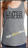 ENTER SHIKARI - Logo - Ladies Vest Top - šedé