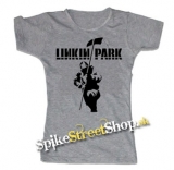 LINKIN PARK - Hybrid Theory Icon - šedé dámske tričko