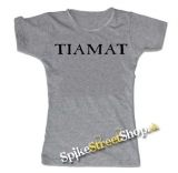 TIAMAT - Logo Wildhoney - šedé dámske tričko