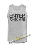 ENTER SHIKARI - Logo - Mens Vest Tank Top - šedé