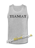 TIAMAT - Logo Wildhoney - Mens Vest Tank Top - šedé