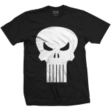 MARVEL COMICS - Punisher Skull - čierne pánske tričko
