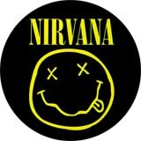 NIRVANA - Yellow Smile - odznak