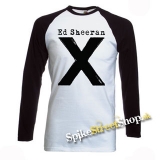 ED SHEERAN - X - pánske tričko s dlhými rukávmi