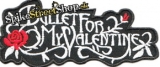 BULLET FOR MY VALENTINE - Roses Logo - nažehlovacia nášivka