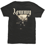 LEMMY - Lived to Win with Back Printing - čierne pánske tričko