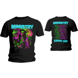 MINISTRY - Trippy Al - čierne pánske tričko