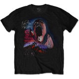 PINK FLOYD - The Wall Scream & Hammers - čierne pánske tričko
