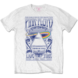 PINK FLOYD - Carnegie Hall Poster - biele pánske tričko
