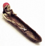 GOTHIC COLLECTION - Pirate Skeleton Incense Holder  - stojan na vonné tyčinky