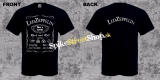 LED ZEPPELIN - Jack Daniels Motive - čierne pánske tričko