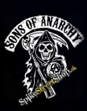 SONS OF ANARCHY - SOA Logo - chrbtová nášivka