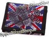 PUNKS NOT DEAD na U.K. zástave + BOTY - peňaženka